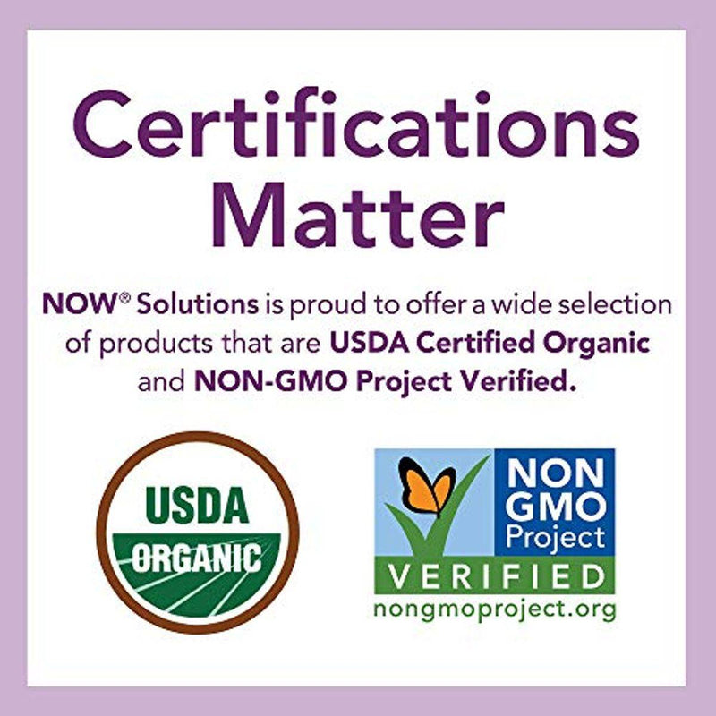 Now Solutions Organic Argan Oil 100% Pure 59ml