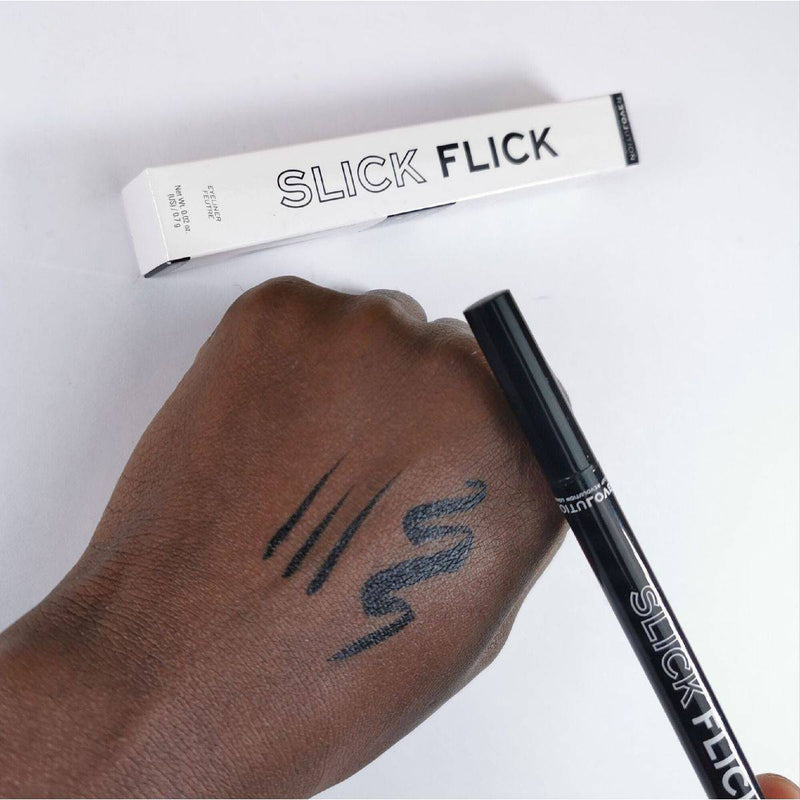 Revolution Relove Slick Flick Eyeliner Black 0.7g