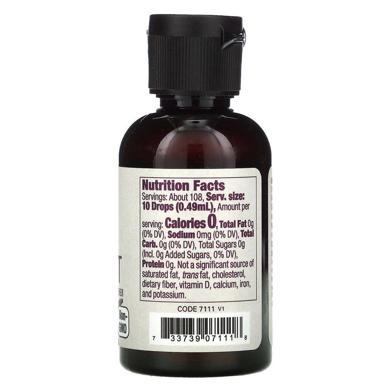 Now Sweetener Monk Fruit Organic Vanilla Liquid 53ml