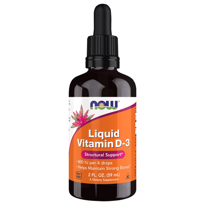 Now Vitamin D3 400IU Liquid 59ml