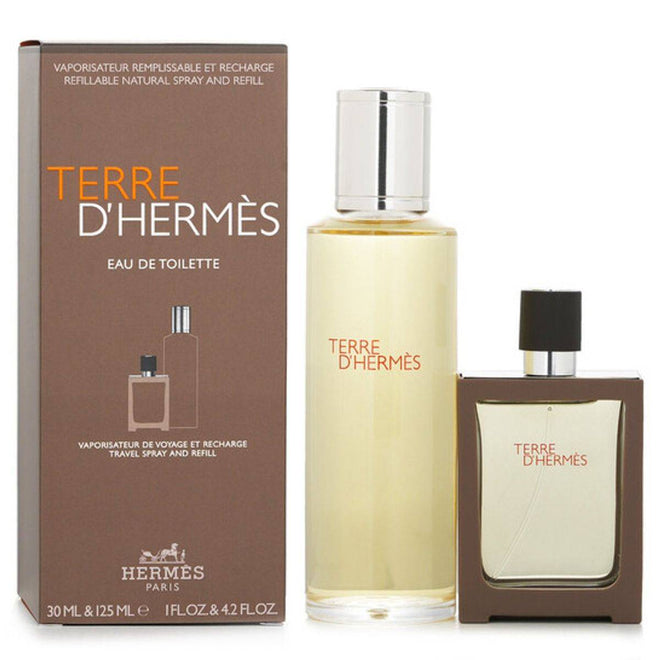 Hermes Terre D'Hermes (M) Set EDT 30ml Travel Spray + EDT 125ml
