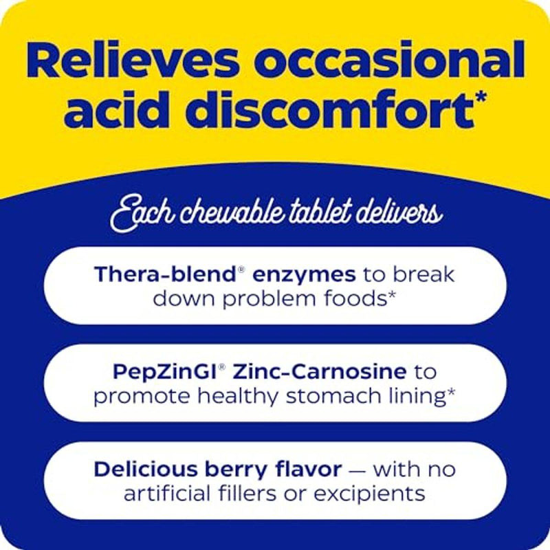 Enzymedica Acid Soothe 30 Capsules