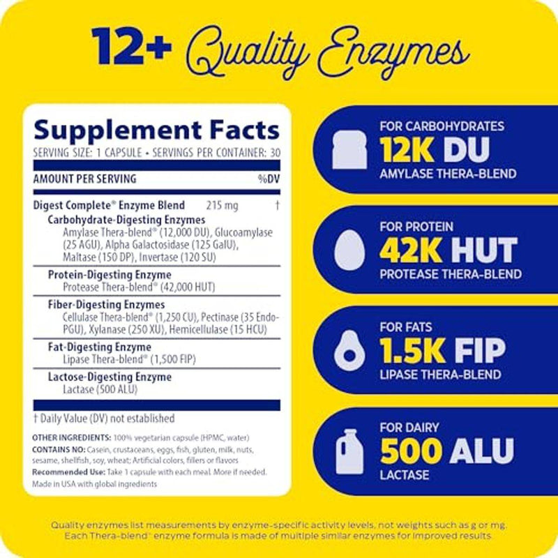 Enzymedica Digest 30 Capsules