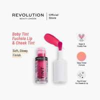 Revolution Relove Baby Tint Fuchsia Lip & Cheek Tint 4ml