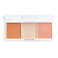 Revolution Relove Colour Play Contour Trio Palette Sugar 2g