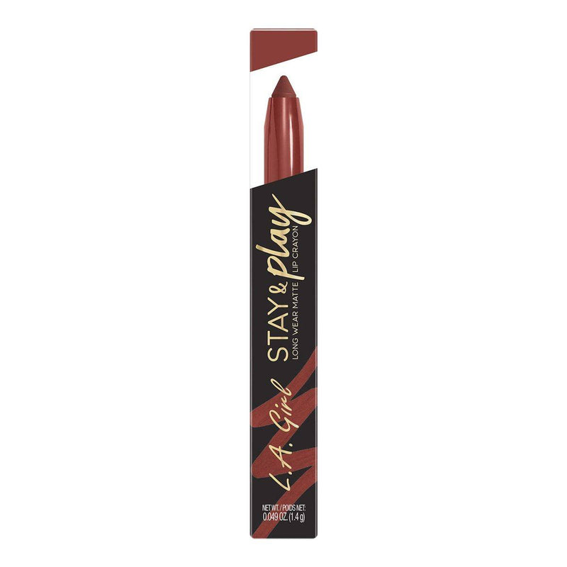 LA Girl Stay & Play Matte Lip Crayon Here for it