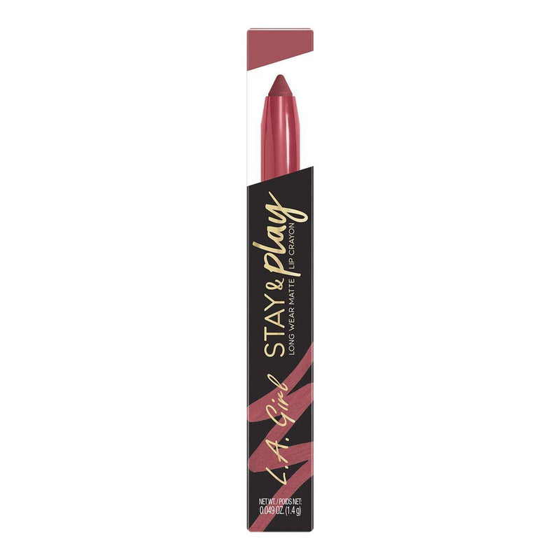 LA Girl Stay & Play Matte Lip Crayon Promises