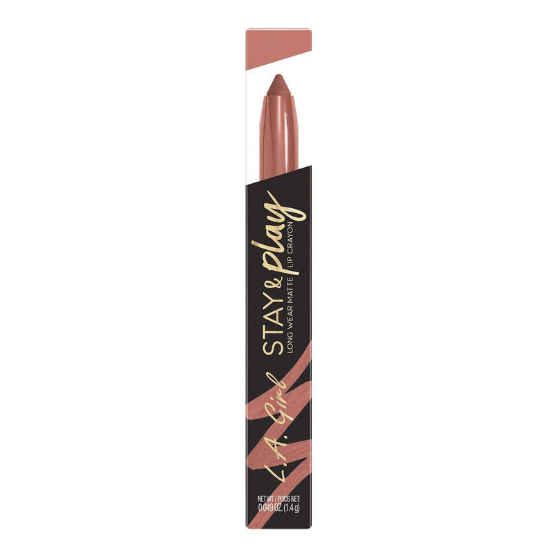 LA Girl Stay & Play Matte Lip Crayon Seriously