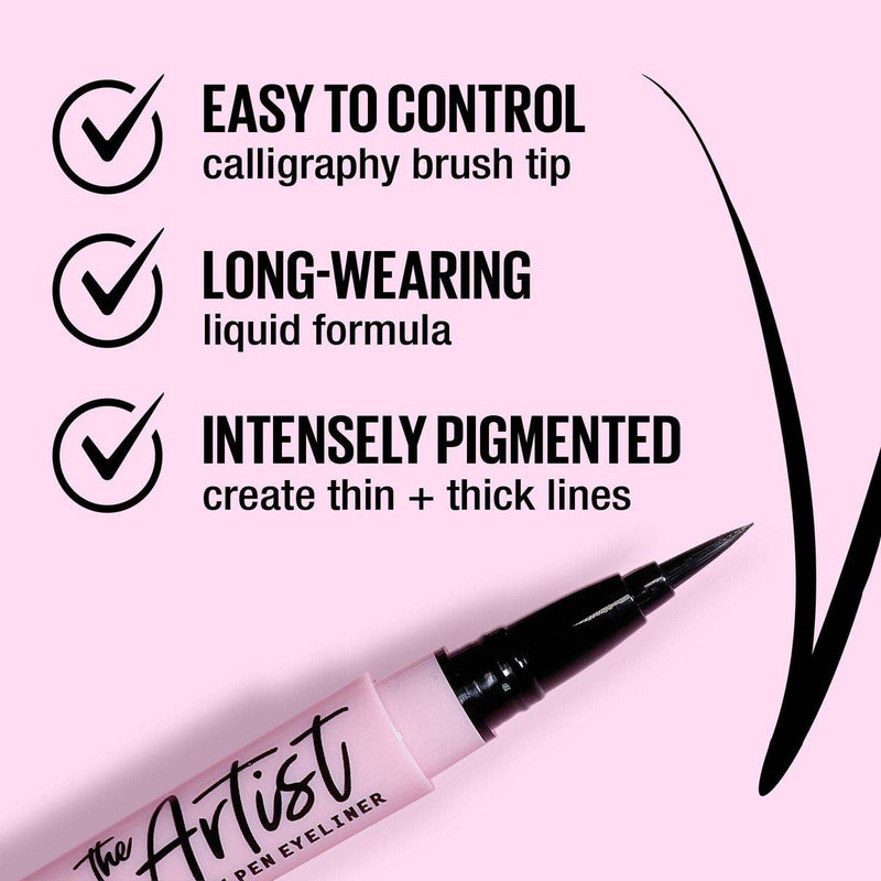LA Girl The Artist Brush Pen Eyeliner Chocolate Brown