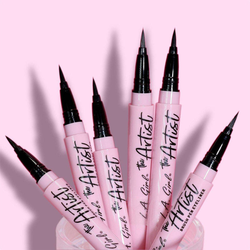 LA Girl The Artist Brush Pen Eyeliner Inky Black