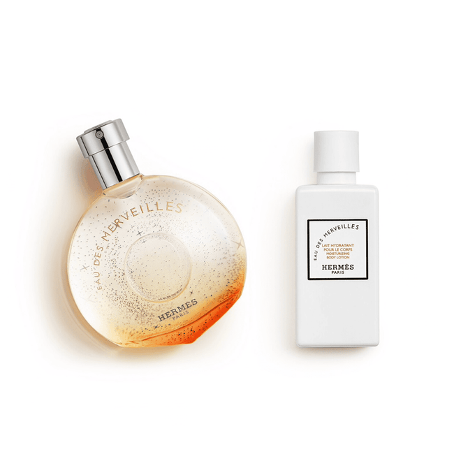Hermes Eau Des Merveilles (W) Set EDT 50ml + Moisturizing Body Lotion 40ml