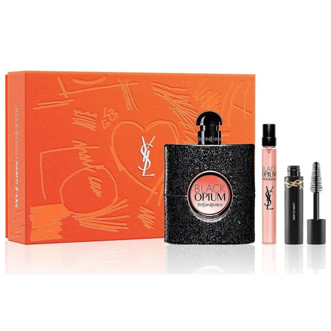 Yves Saint Laurent Black Opium (W) Set EDP 90ml + EDP 10ml + Mascara 2ml