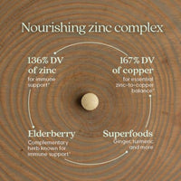 New Chapter Fermented Zinc Complex 60 Tablets