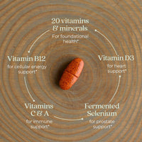 New Chapter One Daily Every Mans Multivitamin 55+ 72 Tablets