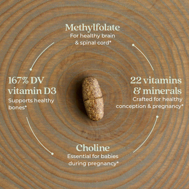 New Chapter One Daily Prenatal Multivitamin 60 Tablets