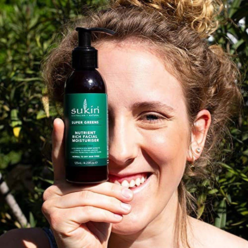 Sukin Super Greens Nutrient Rich Facial Moisturiser 125ml