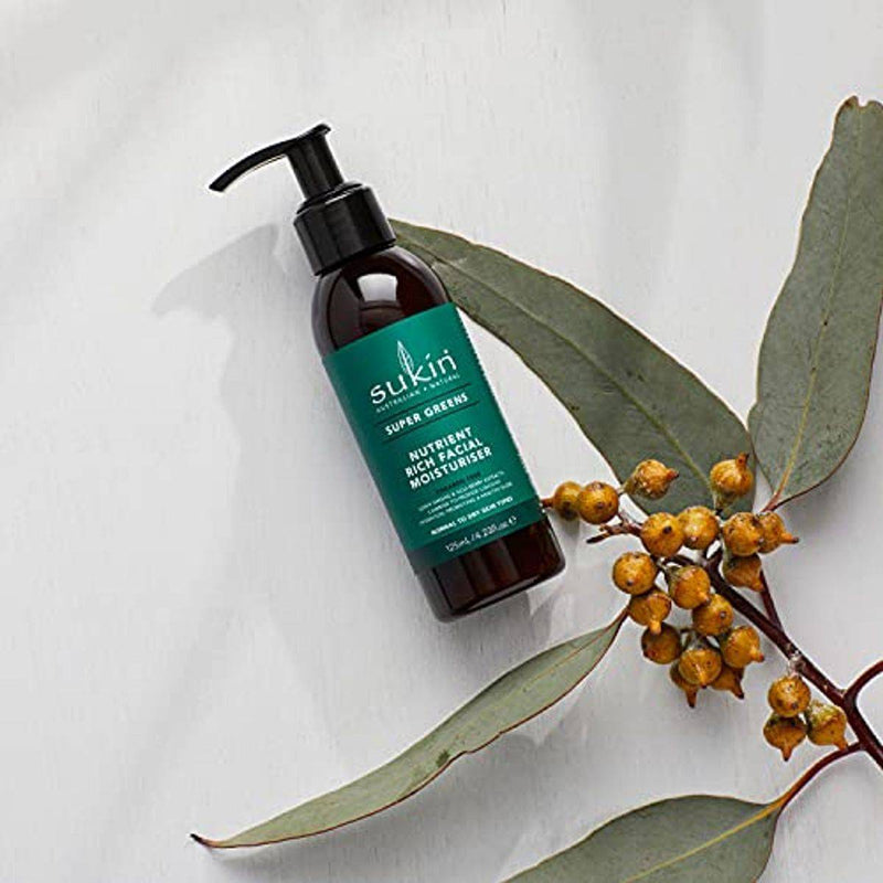 Sukin Super Greens Nutrient Rich Facial Moisturiser 125ml