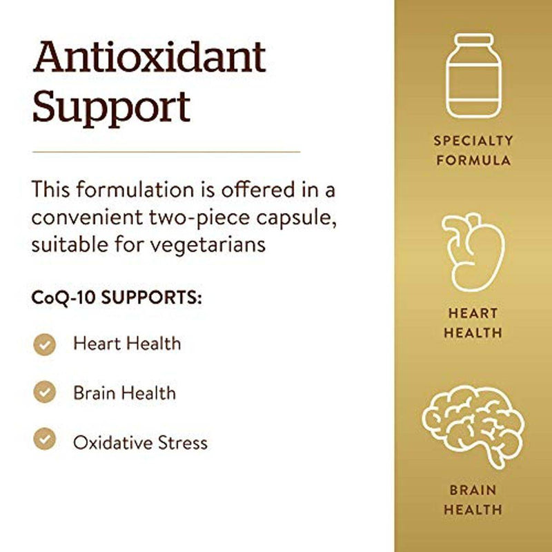 Solgar CoQ10 200mg 30 VegeCapsules