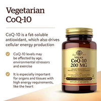Solgar CoQ10 200mg 30 VegeCapsules