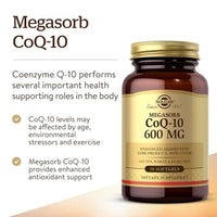 Solgar CoQ10 600mg 30 Softgels