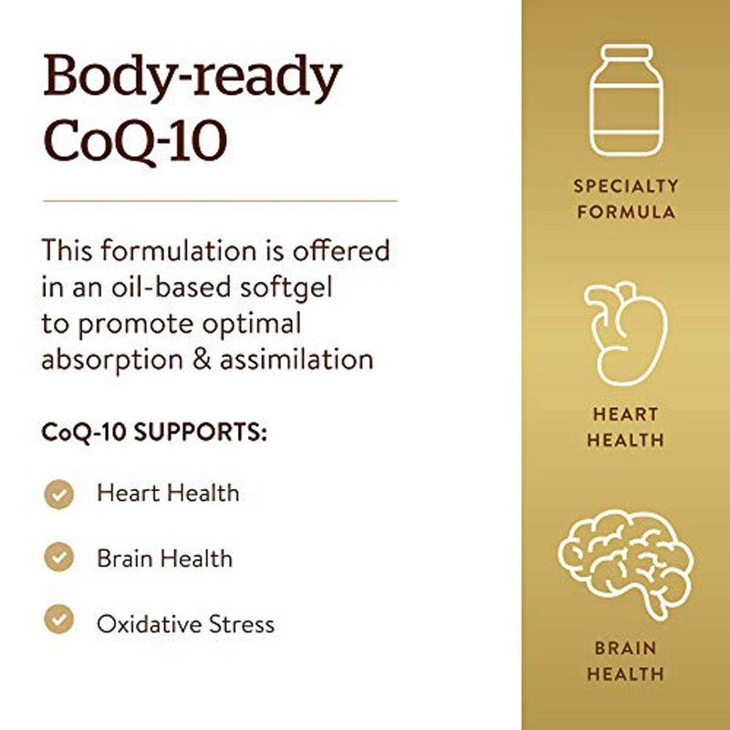 Solgar CoQ10 600mg 30 Softgels