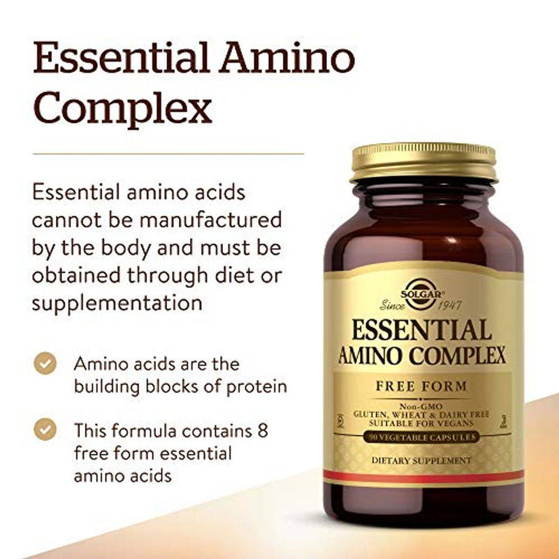 Solgar Essential Amino Complex 90 VegeCapsules