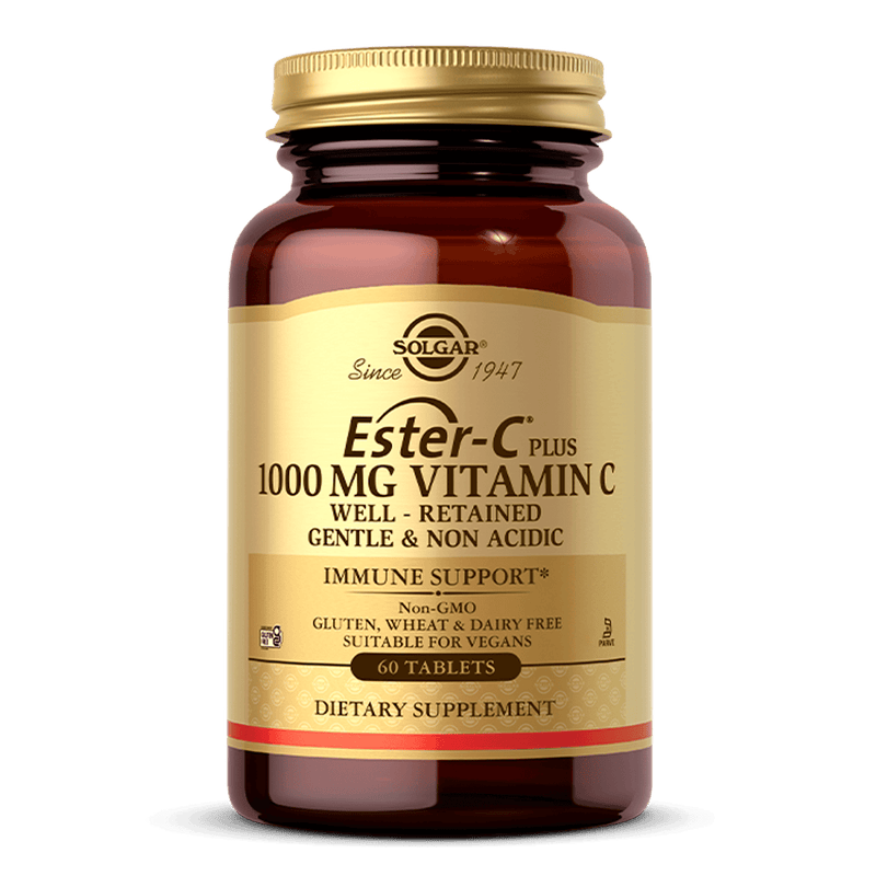 Solgar Ester C Vitamin C Plus 1000mg 60 Tablets