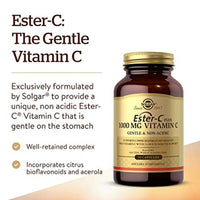 Solgar Ester C Vitamin C Plus 1000mg 60 Tablets