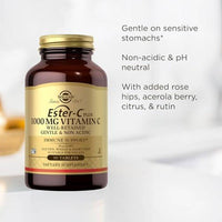 Solgar Ester C Vitamin C Plus 1000mg 90 Tablets