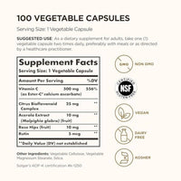 Solgar Ester C Vitamin C Plus 500mg 100 VegeCapsules