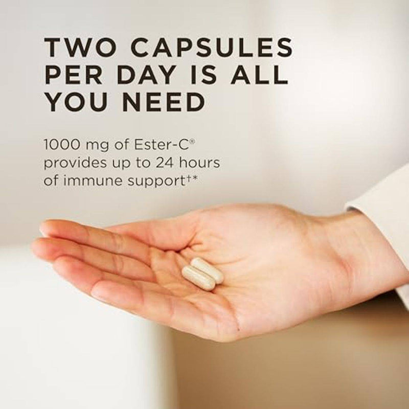 Solgar Ester C Vitamin C Plus 500mg 100 VegeCapsules