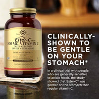 Solgar Ester C Vitamin C Plus 500mg 100 VegeCapsules