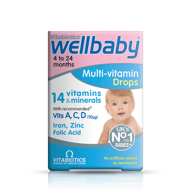 Vitabiotics Wellbaby Multivitamin Drops 30ml