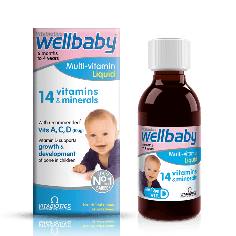 Vitabiotics Wellbaby Multivitamin Liquid 150ml