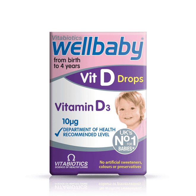 Vitabiotics Wellbaby Vitamin D Drops 30ml