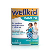 Vitabiotics Wellkid Immune Chewable 30 Tablets
