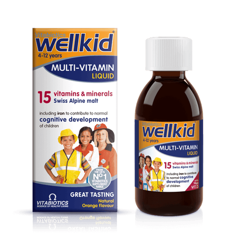 Vitabiotics Wellkid Multivitamin Liquid 150ml