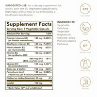 Solgar B Complex 100 50 VegeCapsules