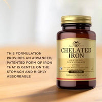 Solgar Chelated Iron 100 Tablets
