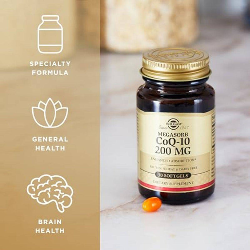 Solgar CoQ10 200mg 30 Softgels