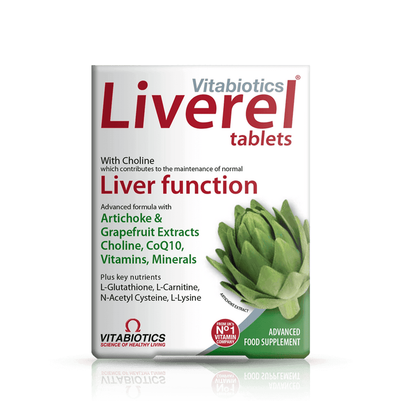 Vitabiotics Liverel 60 Tablets