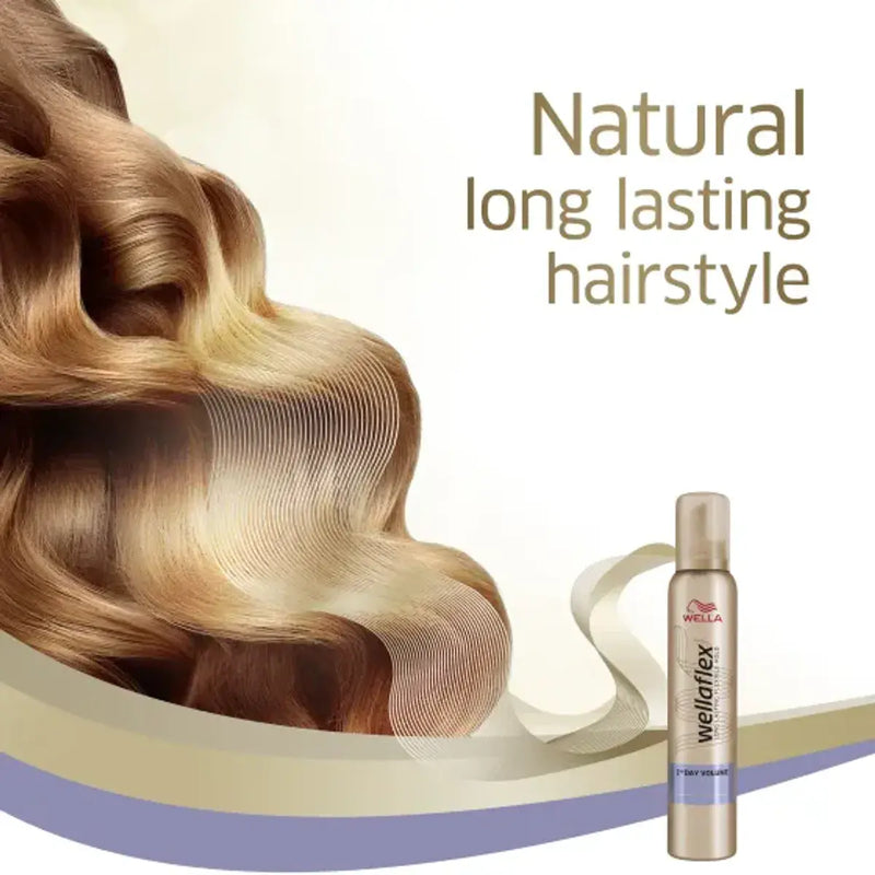Wella Wellaflex 2 Days Volume Mousse 200ml
