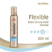 Wella Wellaflex Flexible Extra Strong Hold Mousse 200ml