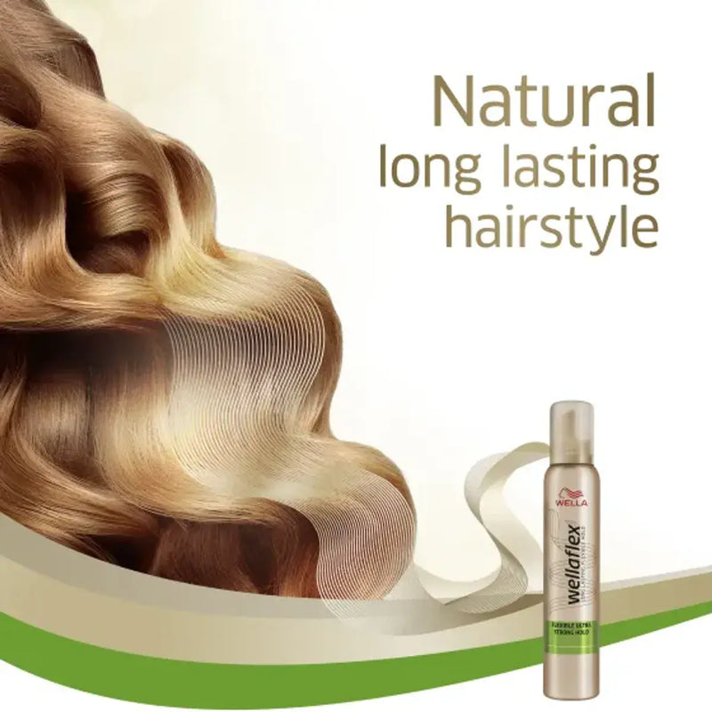 Wella Wellaflex Flexible Ultra Strong Hold Mousse 200ml