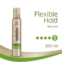 Wella Wellaflex Flexible Ultra Strong Hold Mousse 200ml
