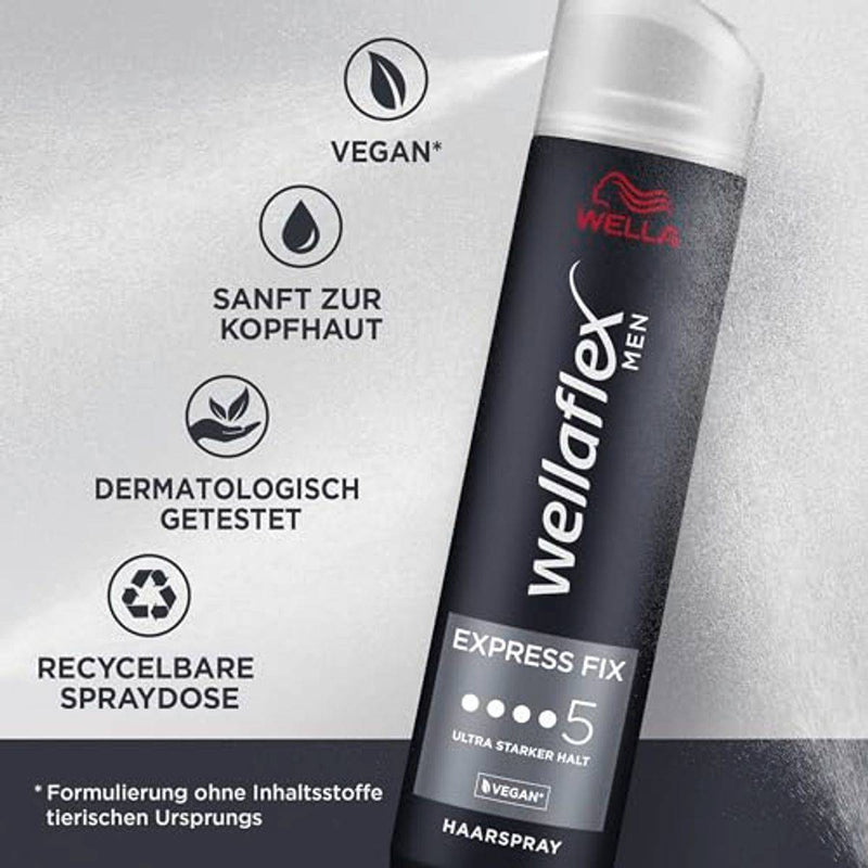 Wella Wellaflex Men Express Fix Hairspray 250ml