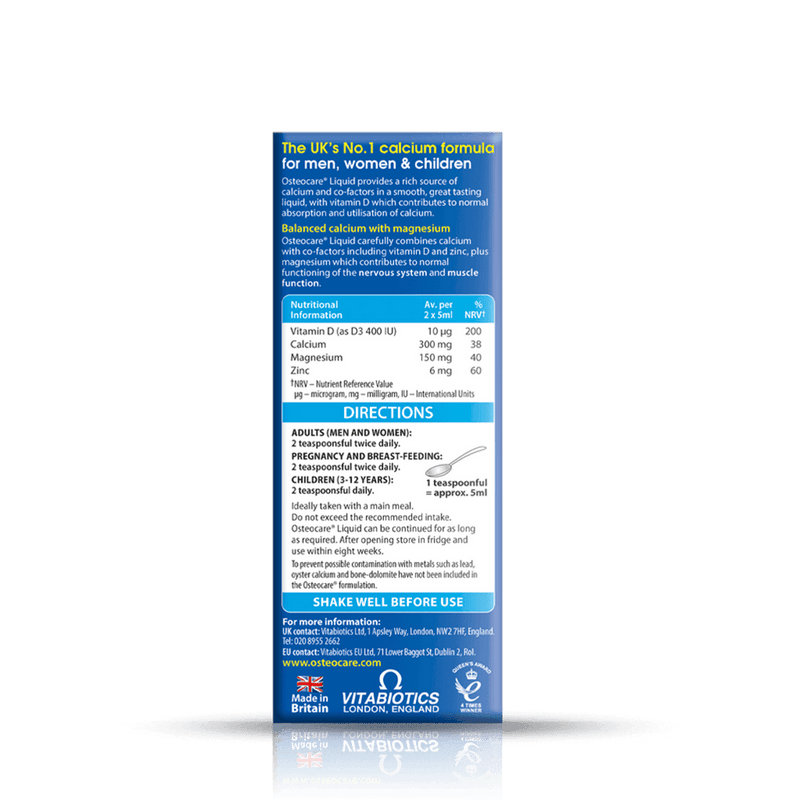 Vitabiotics Osteocare Liquid 200ml