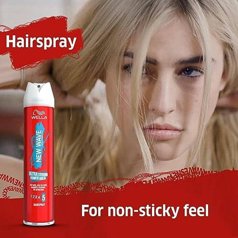 Wella New Wave Ultra Strong Power Hold Hairspray 250ml