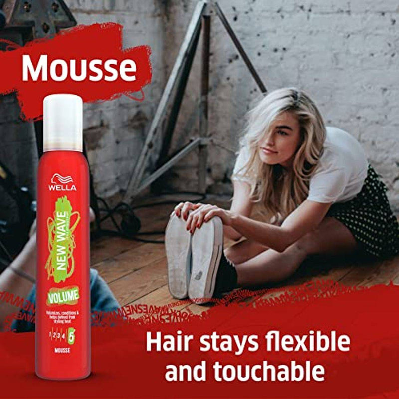 Wella New Wave Volume Mousse 200ml