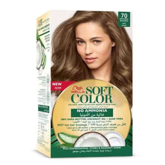 Wella Soft Color Natural Instincts Hair Color 7/0 Natural Blonde